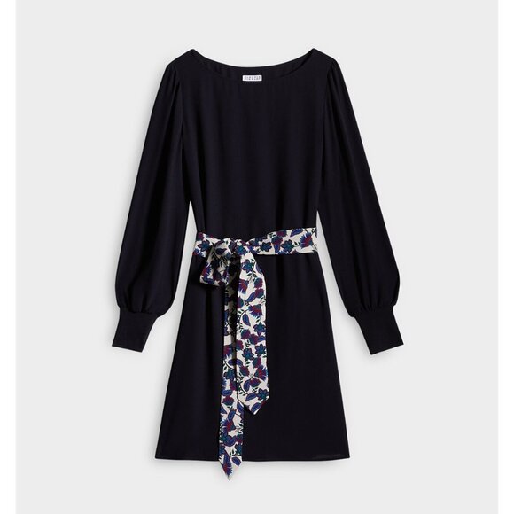 Claudie Pierlot Straight Navy Dress (NWT with imperfections) - Picture 3 of 10